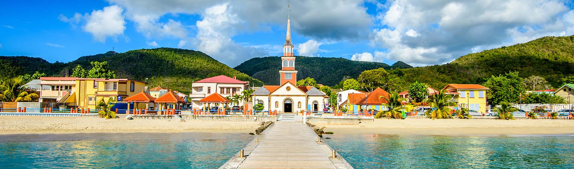 Historical and cultural sites accessible by car in Martinique